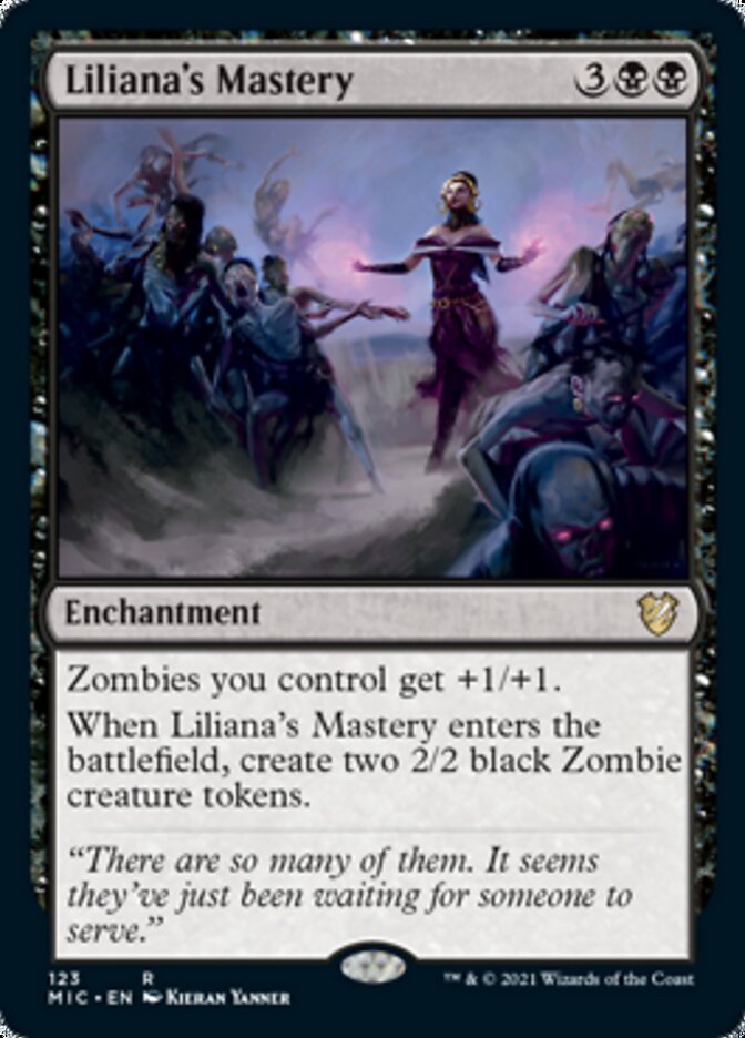 Liliana's Mastery [Innistrad: Midnight Hunt Commander] | Chromatic Games