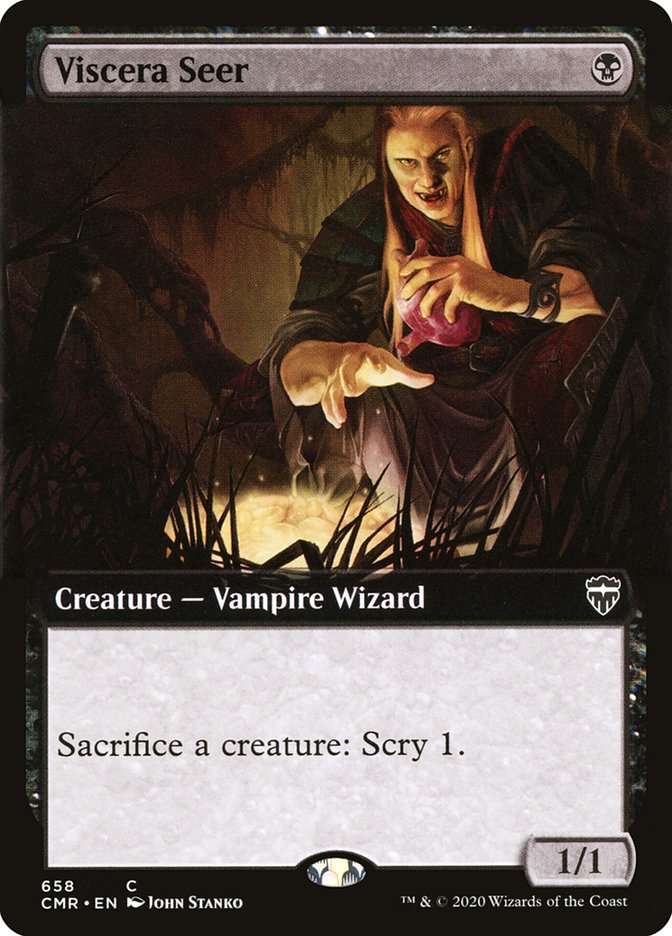 Viscera Seer (Extended Art) [Commander Legends] | Chromatic Games