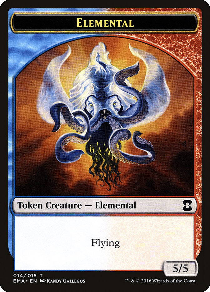 Elemental Token (014/016) [Eternal Masters Tokens] | Chromatic Games