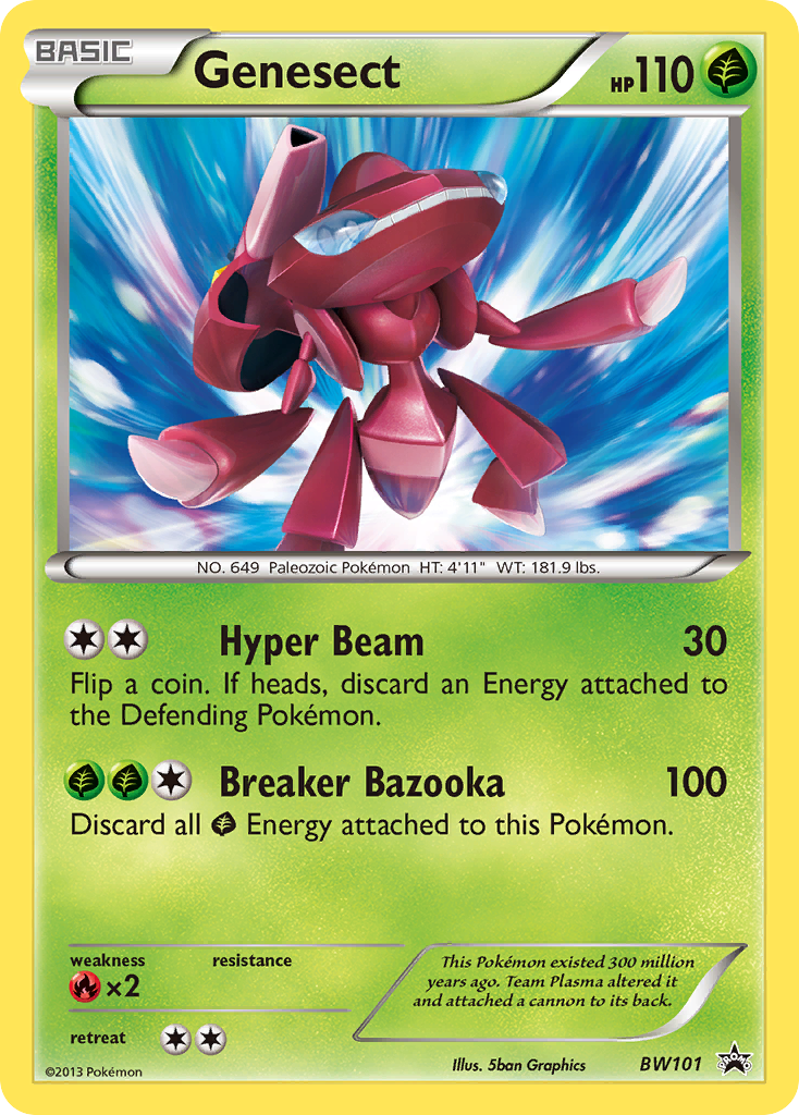 Genesect (BW101) [Black & White: Black Star Promos] | Chromatic Games