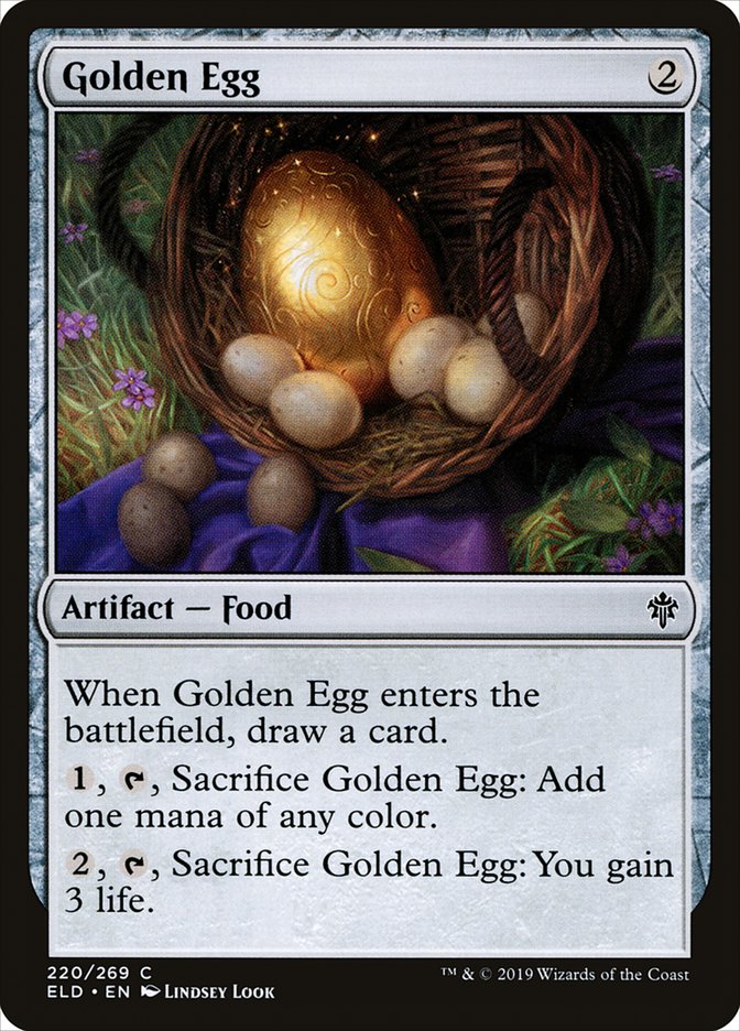 Golden Egg [Throne of Eldraine] | Chromatic Games