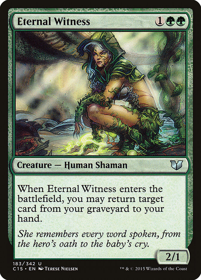 Eternal Witness [Commander 2015] | Chromatic Games