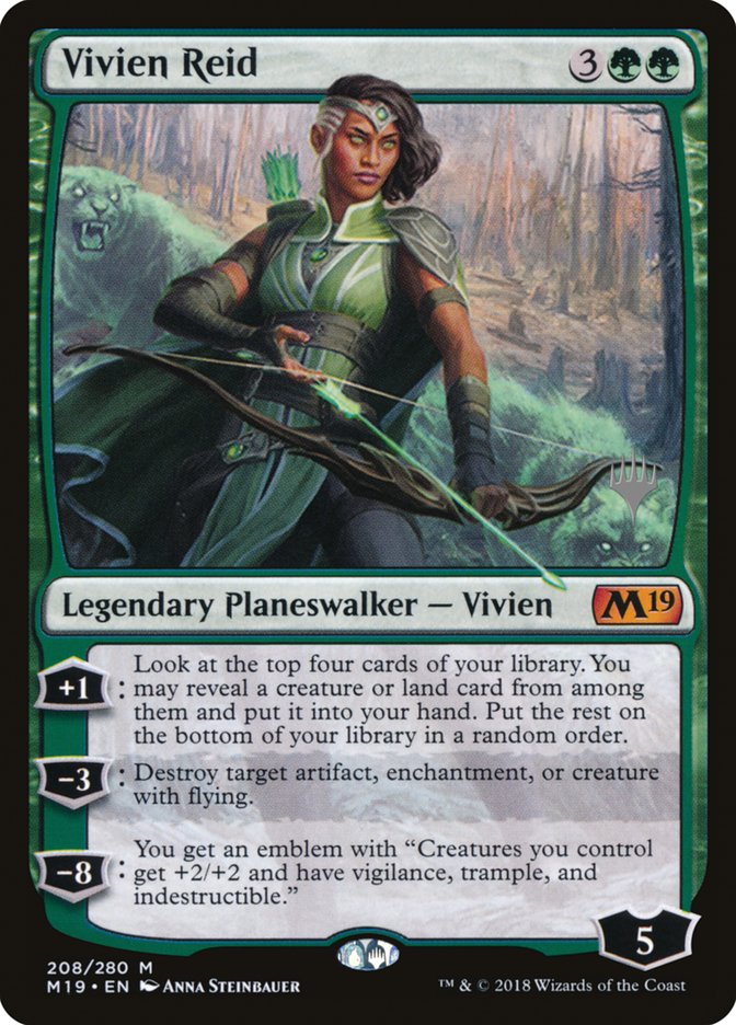 Vivien Reid (Promo Pack) [Core Set 2019 Promos] | Chromatic Games