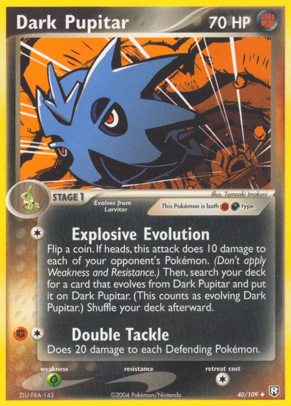 Dark Pupitar (40/109) [EX: Team Rocket Returns] | Chromatic Games