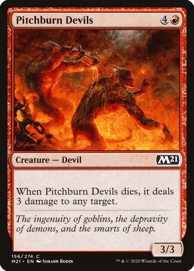 Pitchburn Devils [Core Set 2021] | Chromatic Games