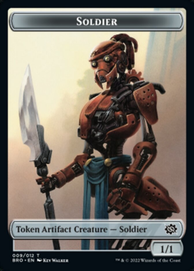 Soldier Token (009) [The Brothers' War Tokens] | Chromatic Games