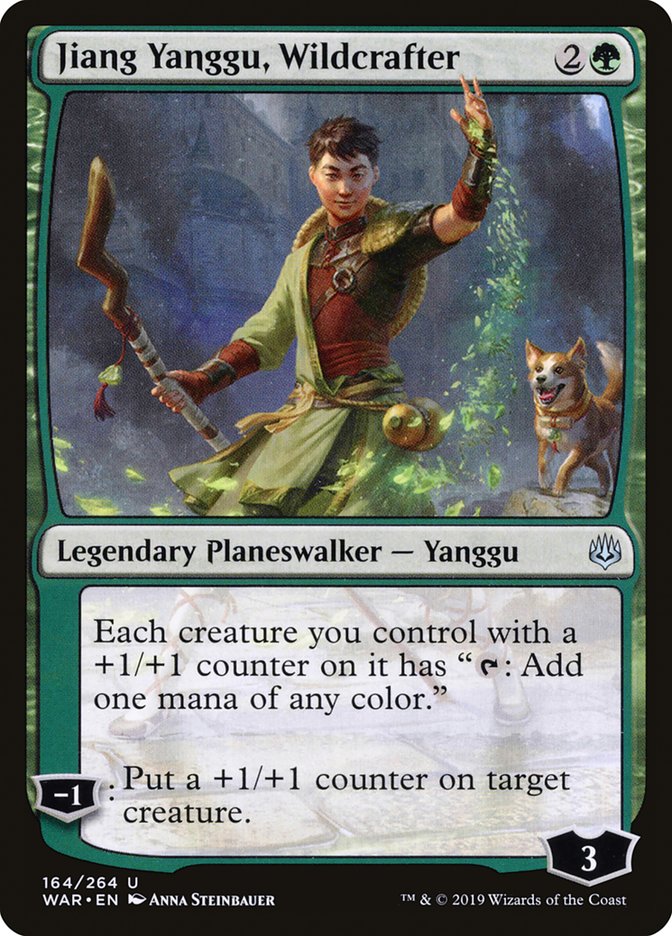 Jiang Yanggu, Wildcrafter [War of the Spark] | Chromatic Games