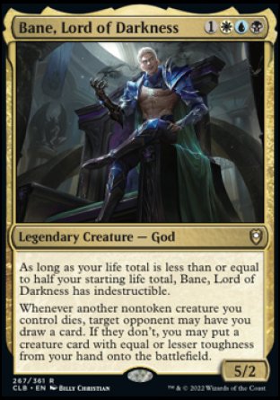 Bane, Lord of Darkness [Commander Legends: Battle for Baldur's Gate] | Chromatic Games