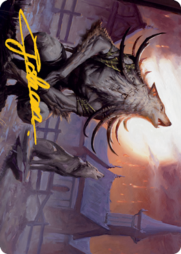 Lord of the Ulvenwald Art Card (Gold-Stamped Signature) [Innistrad: Midnight Hunt Art Series] | Chromatic Games