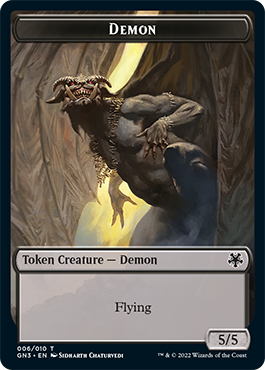 Bird Illusion // Demon Double-Sided Token [Game Night: Free-for-All Tokens] | Chromatic Games