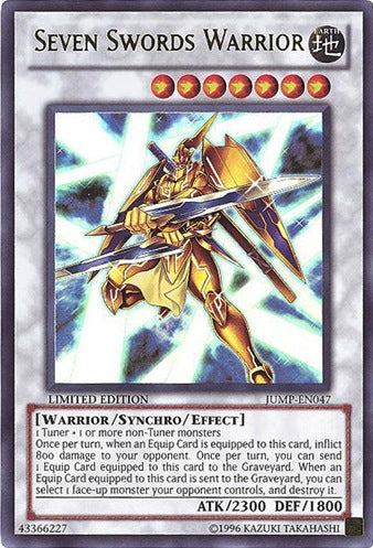 Seven Swords Warrior [JUMP-EN047] Ultra Rare | Chromatic Games