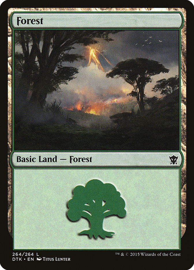 Forest (264) [Dragons of Tarkir] | Chromatic Games