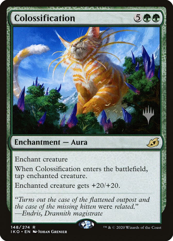 Colossification (Promo Pack) [Ikoria: Lair of Behemoths Promos] | Chromatic Games