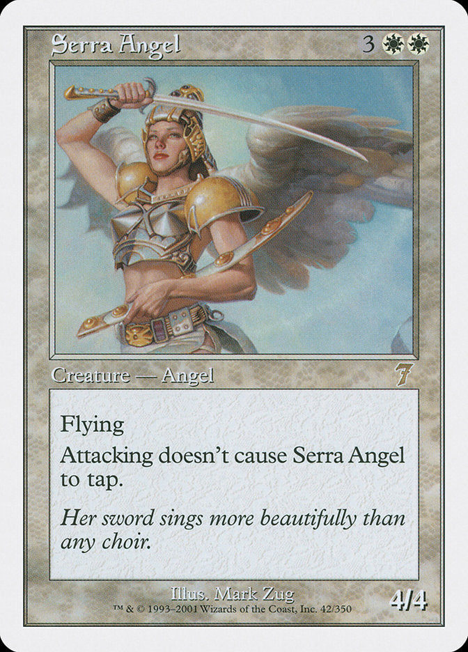 Serra Angel [Seventh Edition] | Chromatic Games