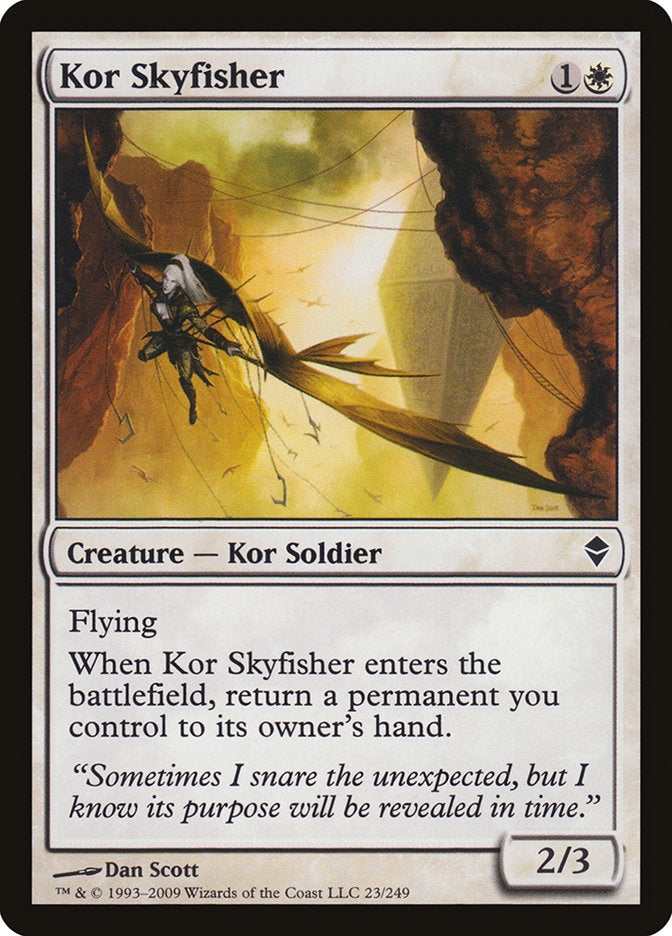 Kor Skyfisher [Zendikar] | Chromatic Games