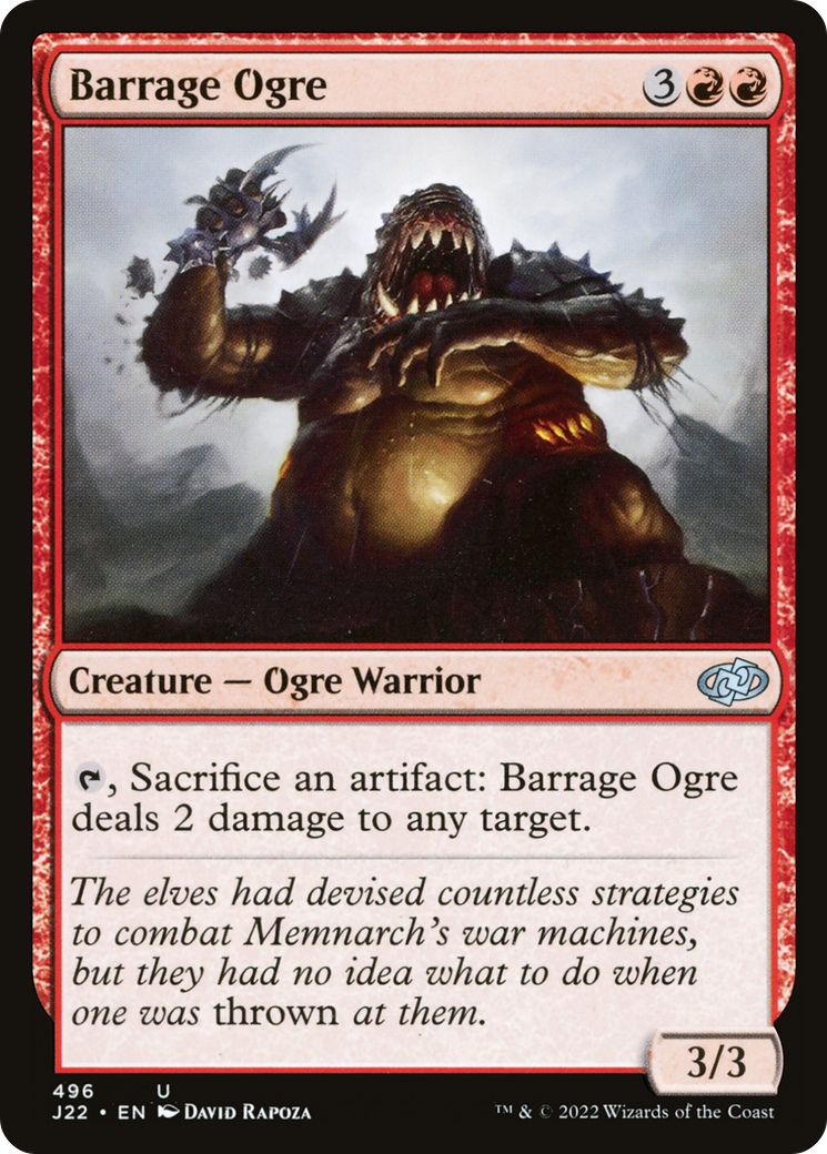 Barrage Ogre [Jumpstart 2022] | Chromatic Games