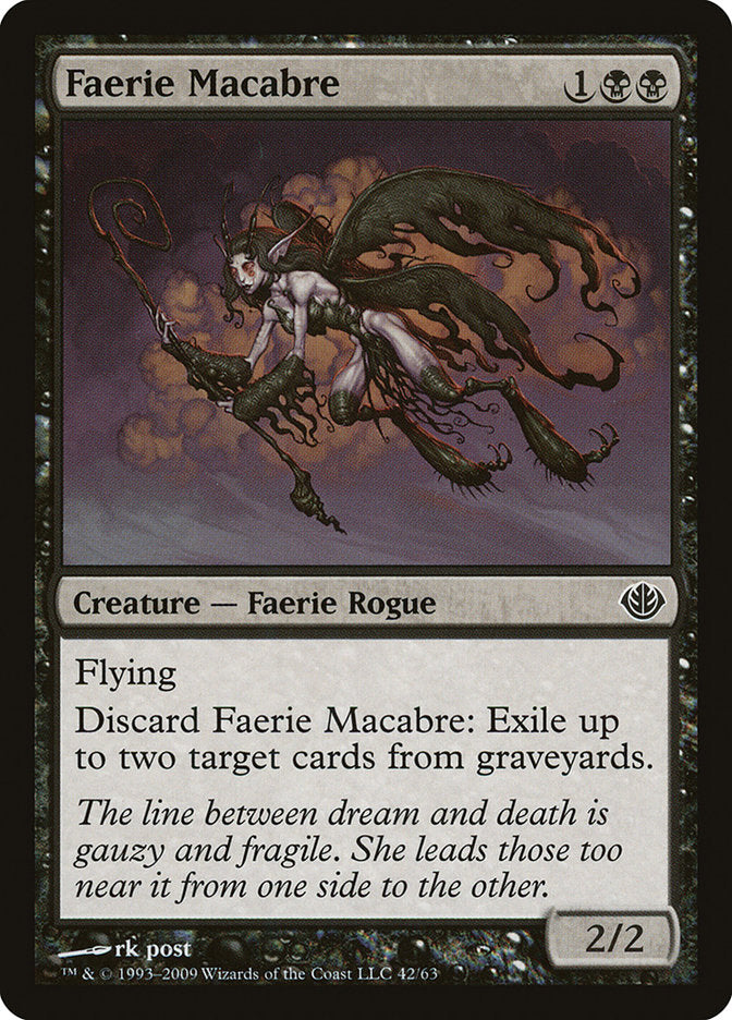 Faerie Macabre [Duel Decks: Garruk vs. Liliana] | Chromatic Games