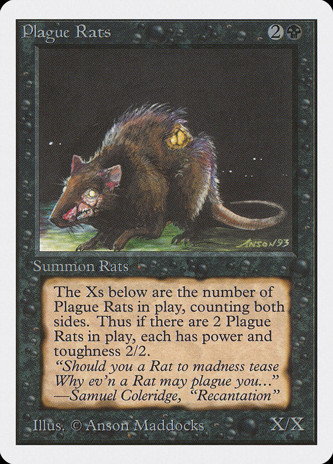 Plague Rats [Unlimited Edition] | Chromatic Games