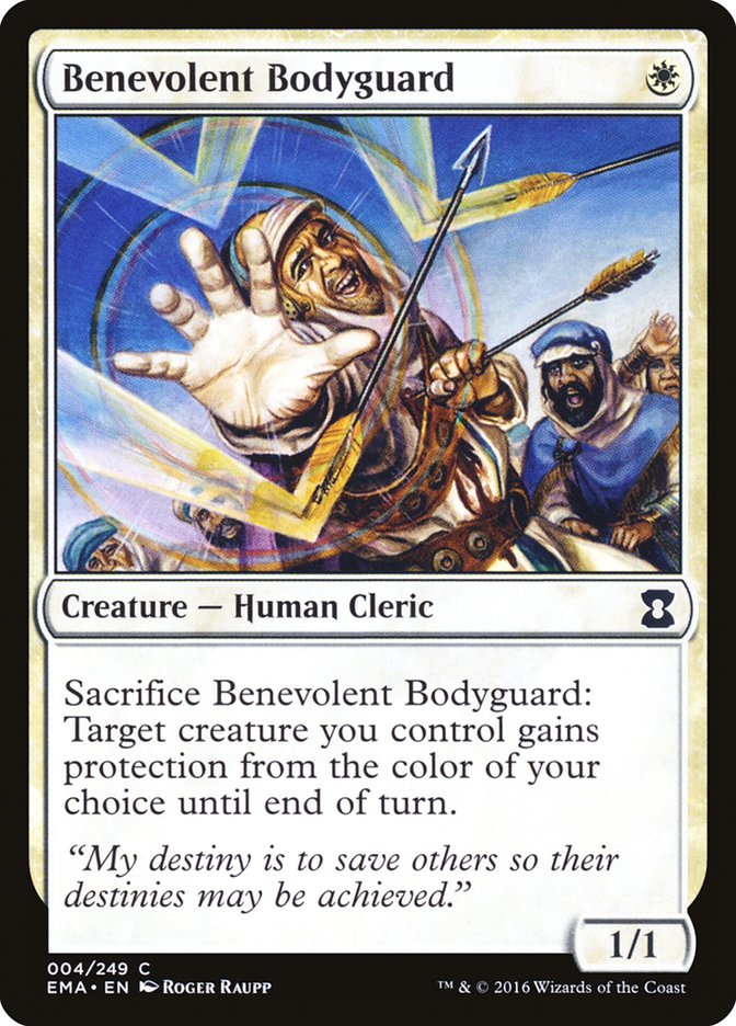 Benevolent Bodyguard [Eternal Masters] | Chromatic Games