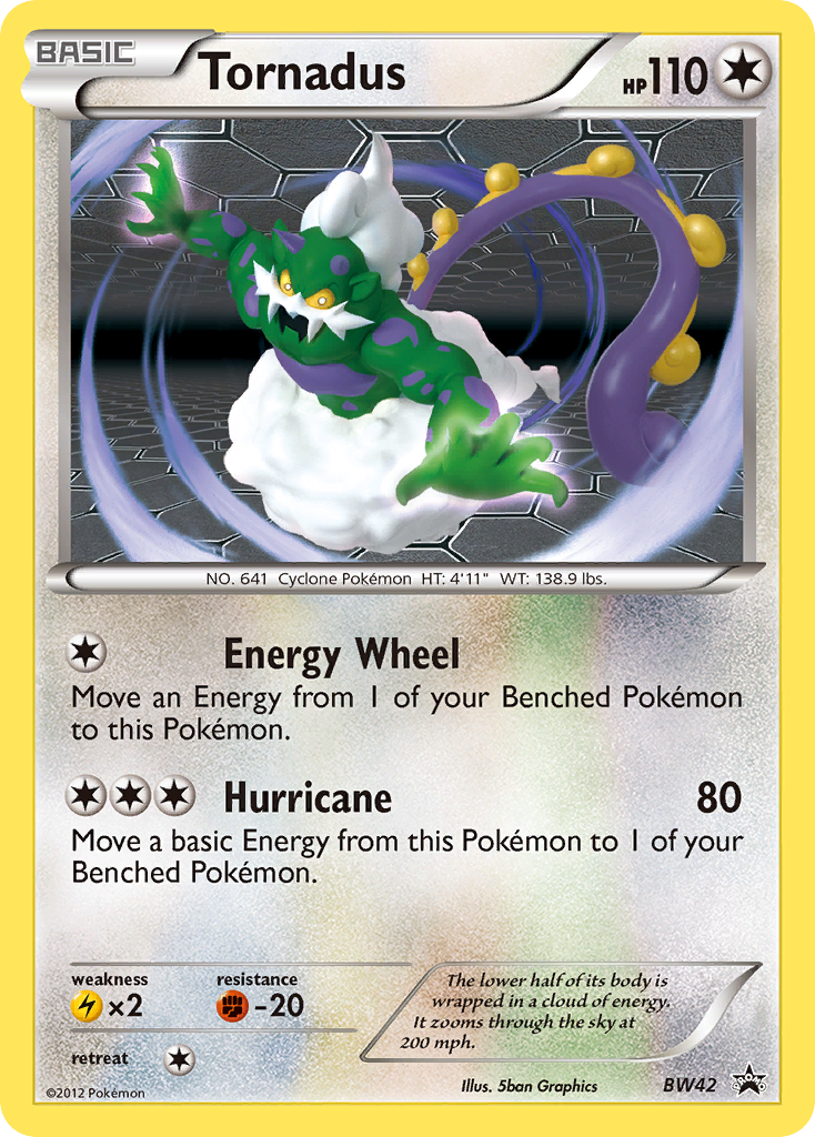 Tornadus [BW Black Star Promos] | Chromatic Games