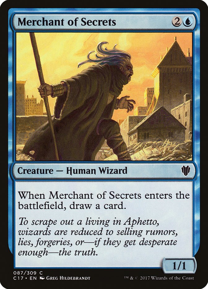 Merchant of Secrets [Commander 2017] | Chromatic Games