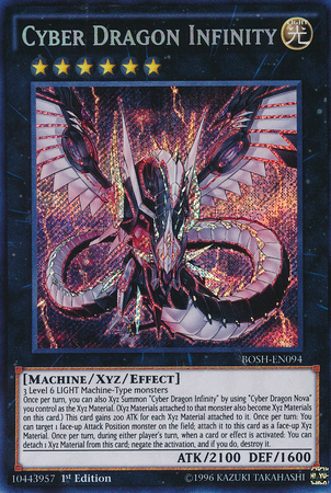 Cyber Dragon Infinity [BOSH-EN094] Secret Rare | Chromatic Games