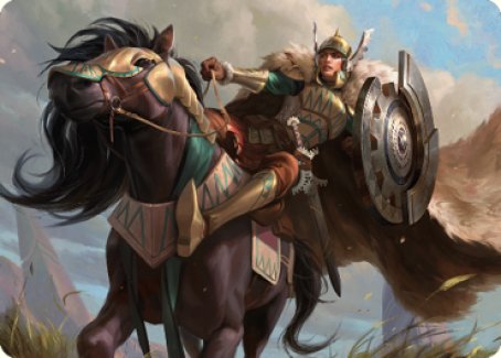 Knight of Dawn's Light Art Card [Dominaria United Art Series] | Chromatic Games