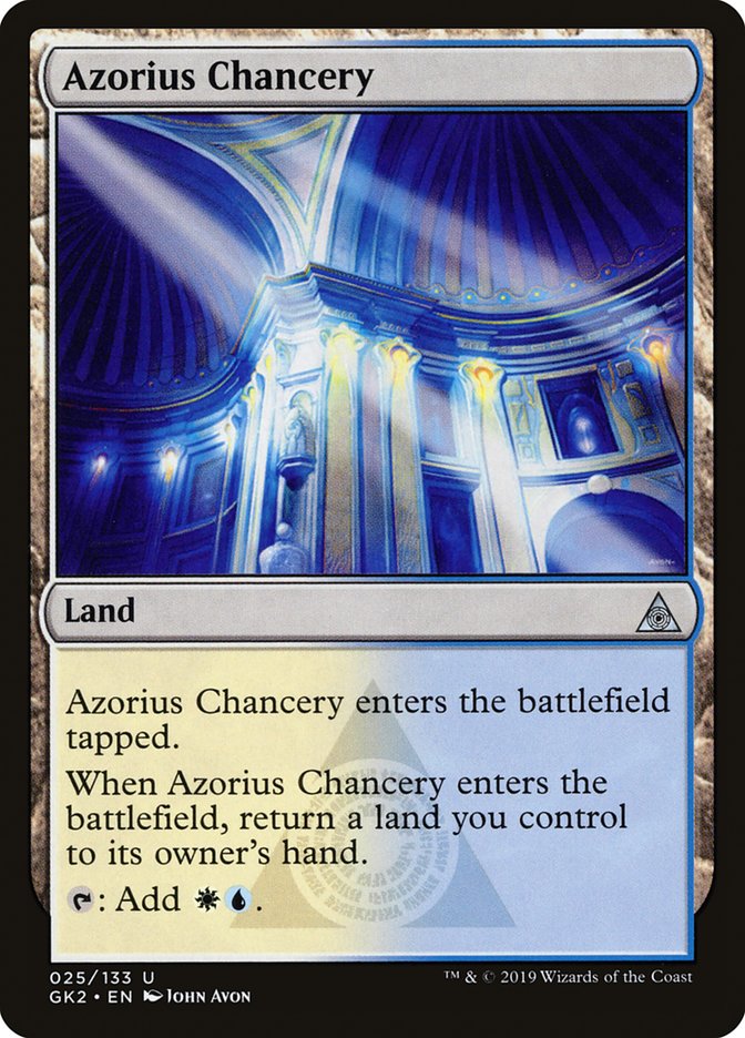 Azorius Chancery [Ravnica Allegiance Guild Kit] | Chromatic Games