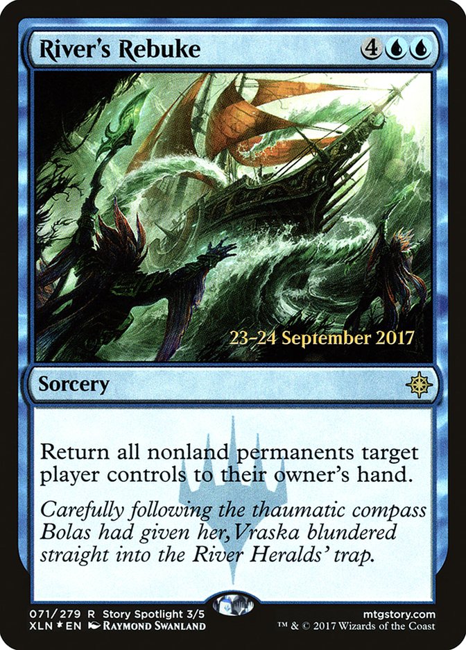 River's Rebuke [Ixalan Prerelease Promos] | Chromatic Games