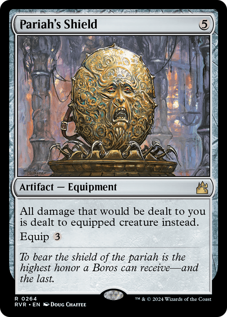 Pariah's Shield [Ravnica Remastered] | Chromatic Games