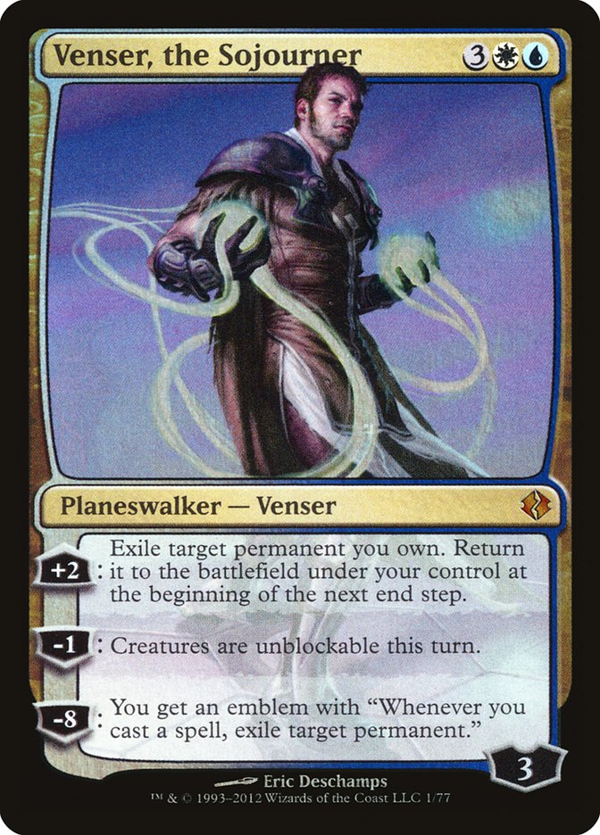 Venser, the Sojourner [Duel Decks: Venser vs. Koth] | Chromatic Games