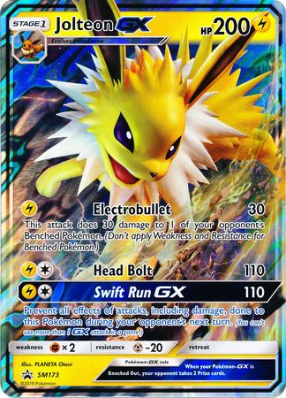 Jolteon GX (SM Black Star Promos) (SM173) [Jumbo Cards] | Chromatic Games