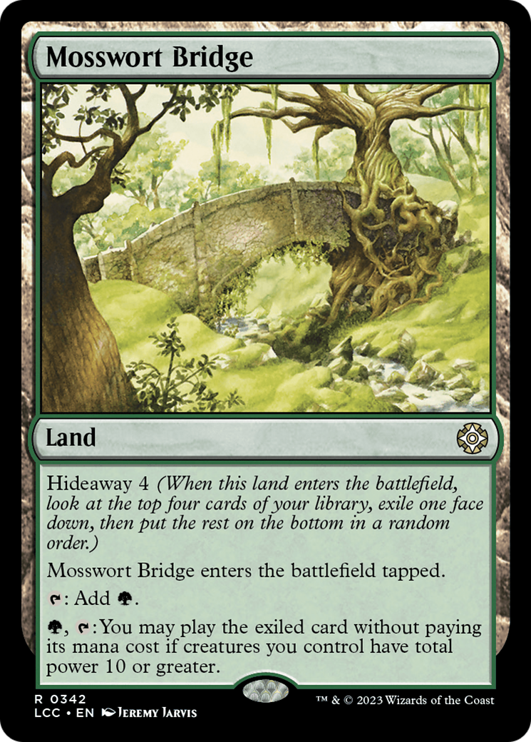 Mosswort Bridge [The Lost Caverns of Ixalan Commander] | Chromatic Games