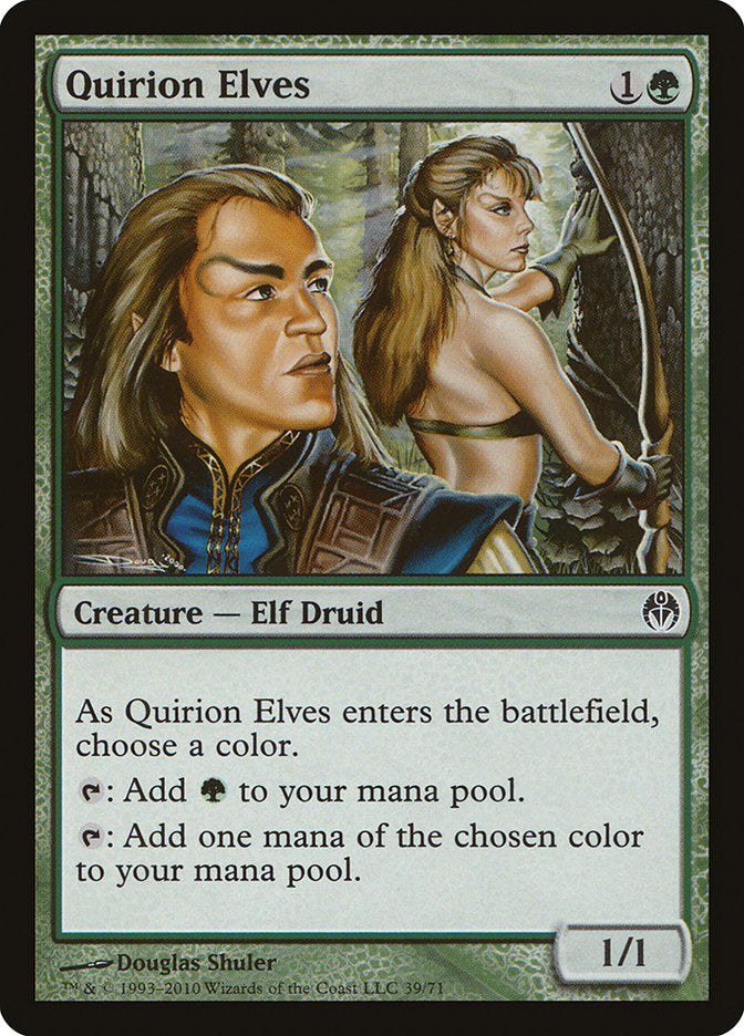 Quirion Elves [Duel Decks: Phyrexia vs. the Coalition] | Chromatic Games