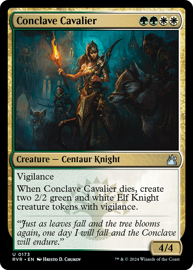 Conclave Cavalier [Ravnica Remastered] | Chromatic Games