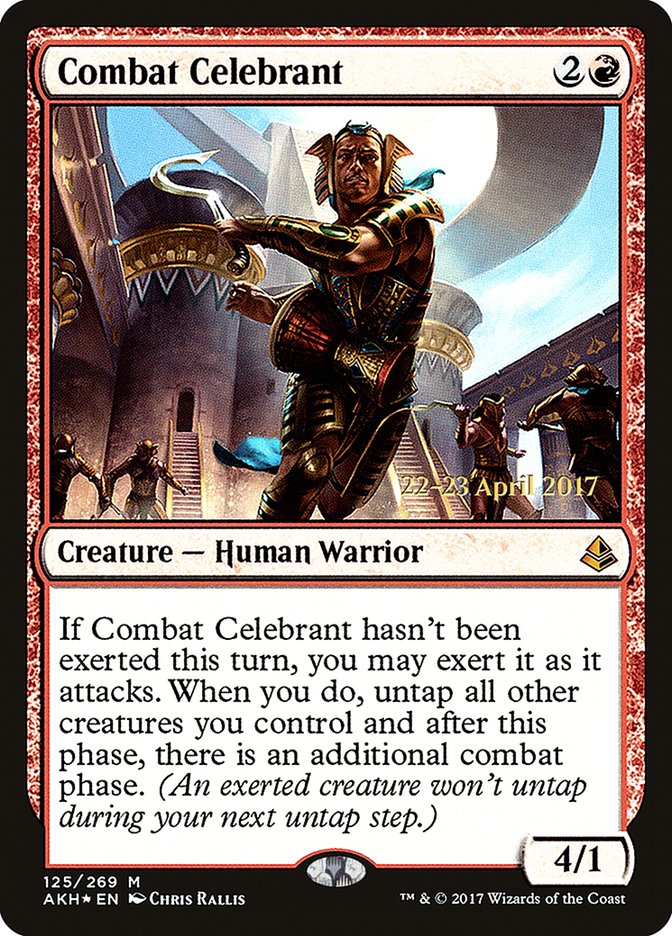 Combat Celebrant [Amonkhet Prerelease Promos] | Chromatic Games