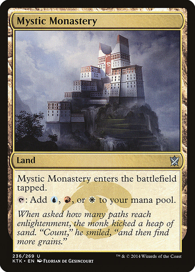 Mystic Monastery [Khans of Tarkir] | Chromatic Games