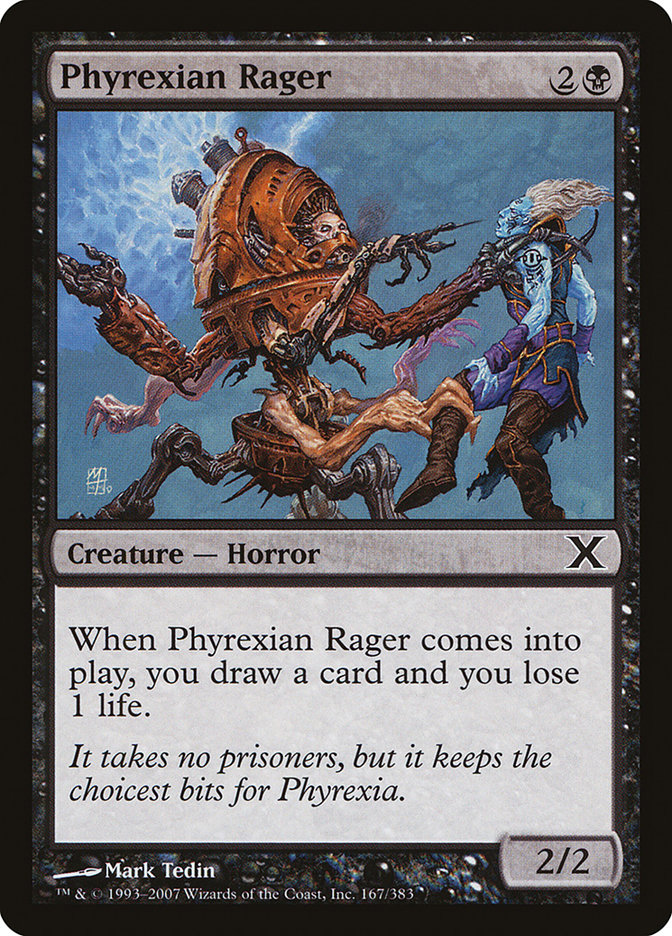 Phyrexian Rager [Tenth Edition] | Chromatic Games