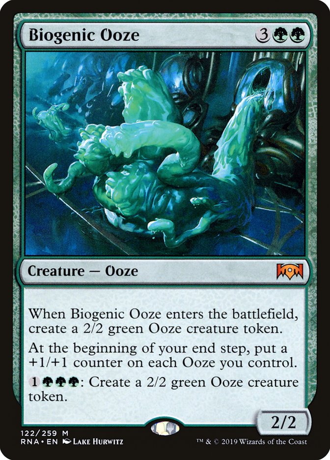 Biogenic Ooze [Ravnica Allegiance] | Chromatic Games