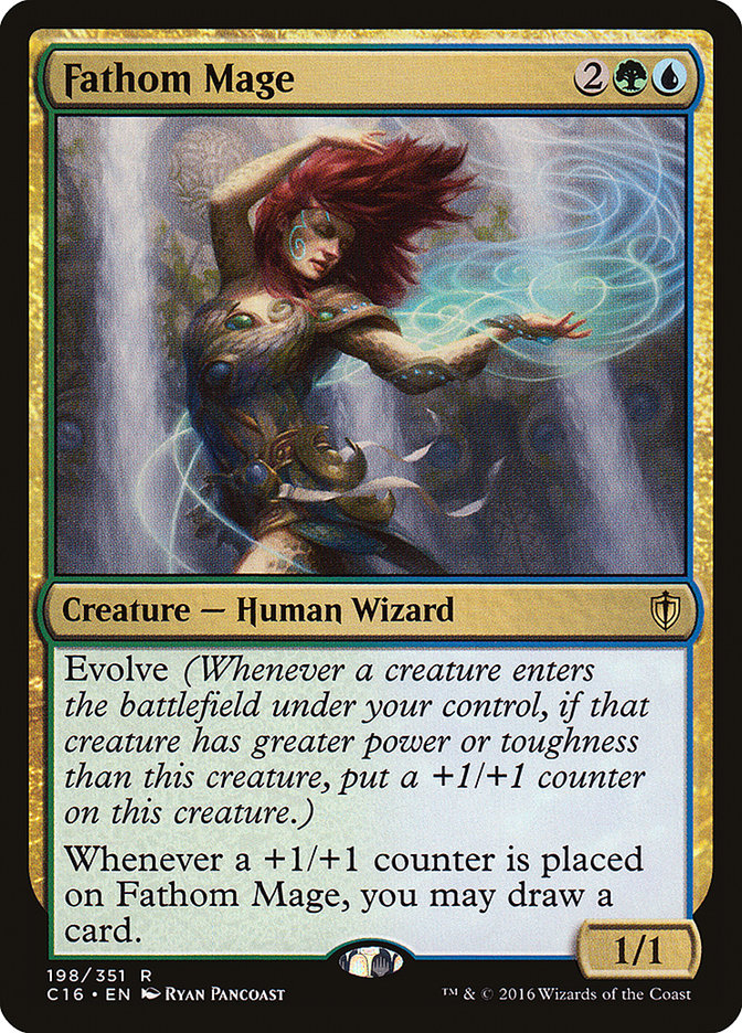 Fathom Mage [Commander 2016] | Chromatic Games