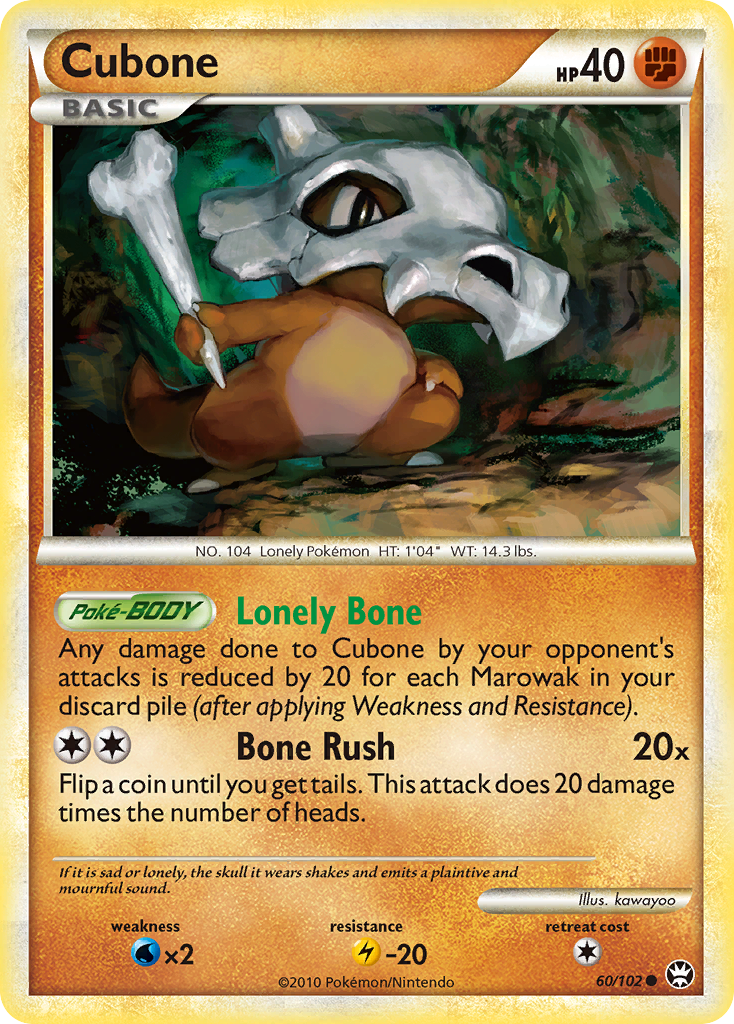 Cubone [HS—Triumphant] | Chromatic Games