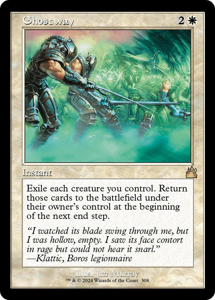 Ghostway (Retro Frame) [Ravnica Remastered] | Chromatic Games