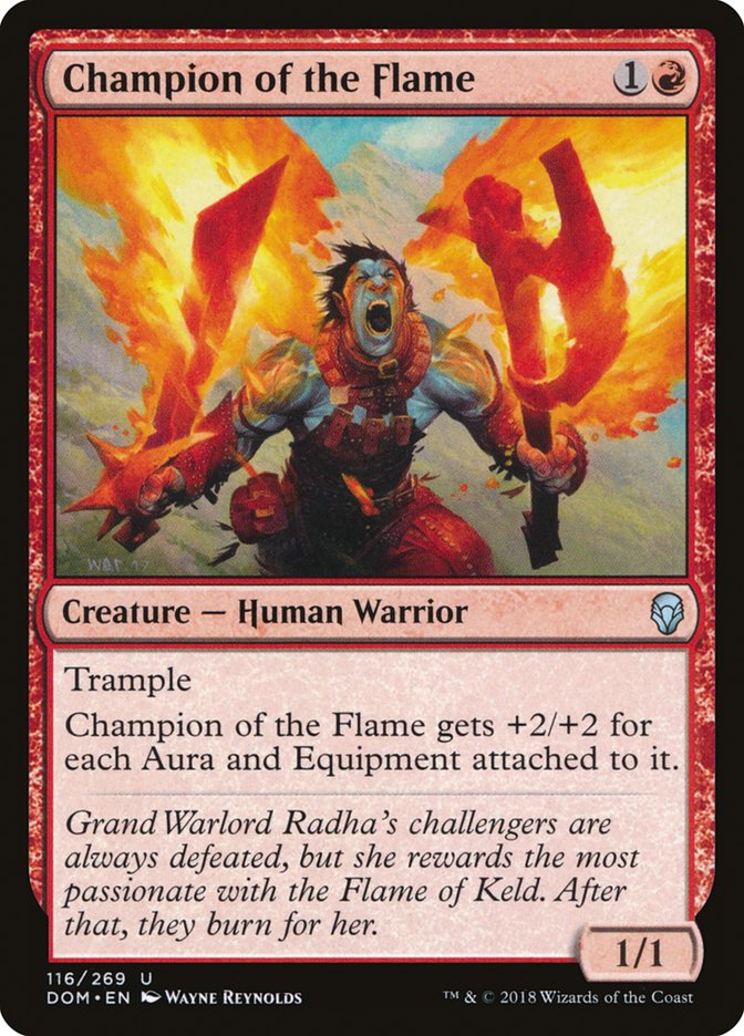 Champion of the Flame [Dominaria] | Chromatic Games