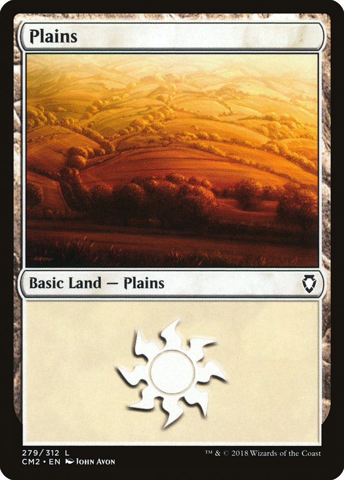 Plains (279) [Commander Anthology Volume II] | Chromatic Games