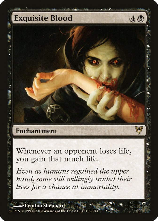 Exquisite Blood [Avacyn Restored] | Chromatic Games