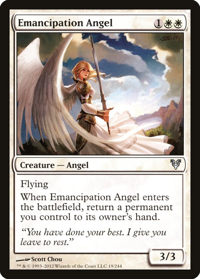 Emancipation Angel [Avacyn Restored] | Chromatic Games