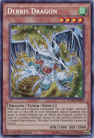 Debris Dragon [LC5D-EN009] Secret Rare | Chromatic Games