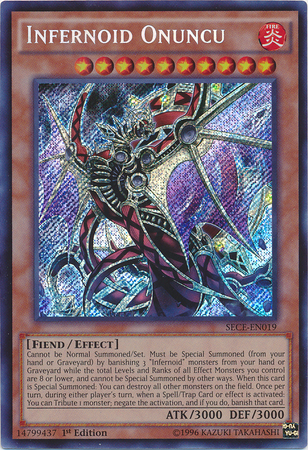 Infernoid Onuncu [SECE-EN019] Secret Rare | Chromatic Games