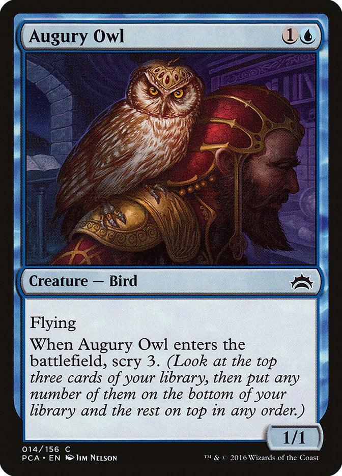 Augury Owl [Planechase Anthology] | Chromatic Games