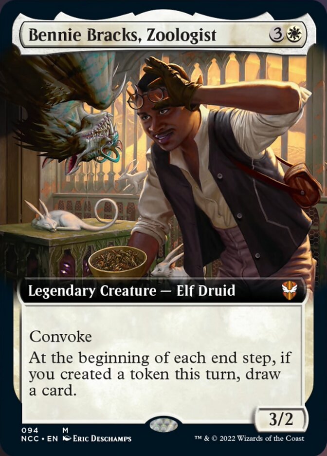 Bennie Bracks, Zoologist (Extended Art) [Streets of New Capenna Commander] | Chromatic Games